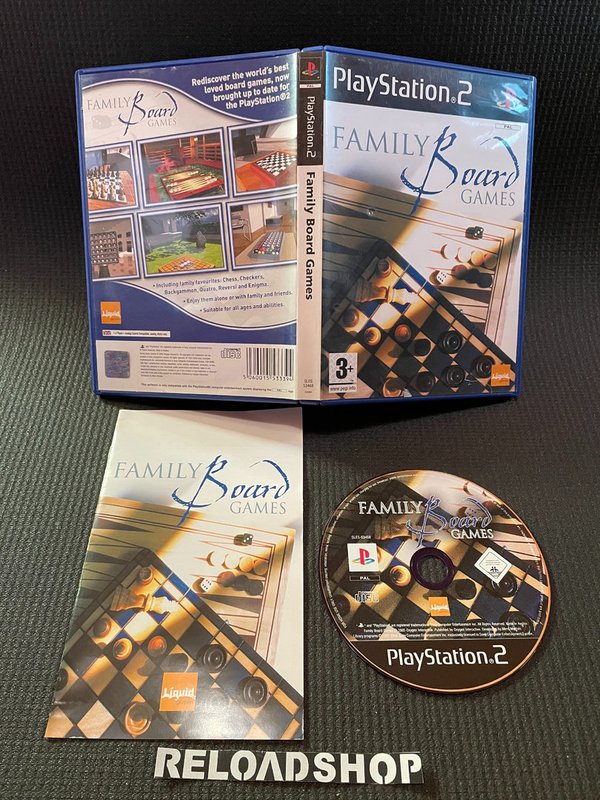 Family Board Games PS2 (käytetty) CiB