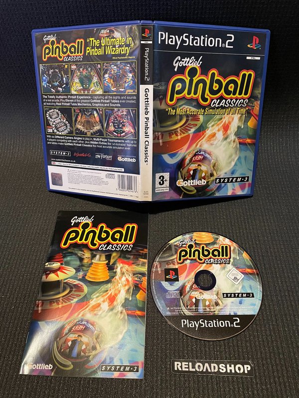 Gottlieb Pinball Classics PS2 (käytetty) CiB
