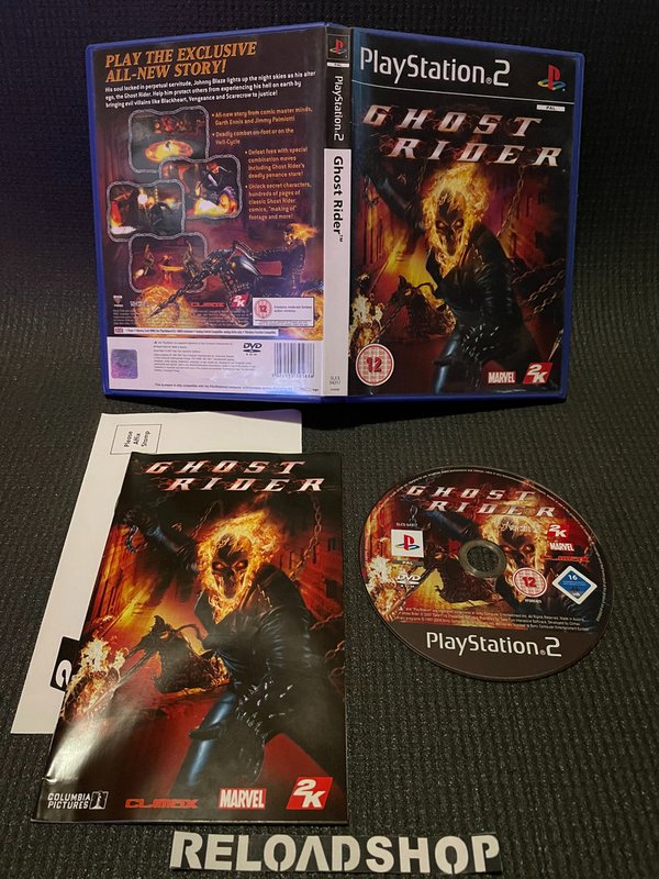 Ghost Rider PS2 (käytetty) CiB