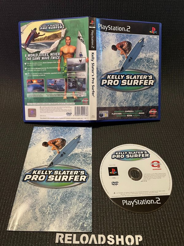 Kelly Slater's Pro Surfer PS2 (käytetty) CiB