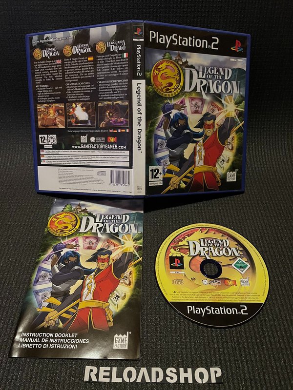 Legend of the Dragon PS2 (käytetty) CiB