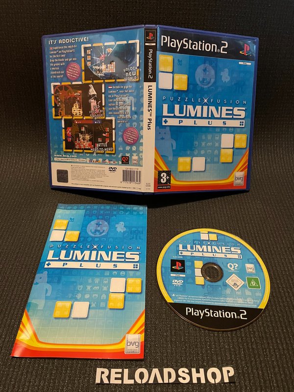 Lumines Plus PS2 (käytetty) CiB