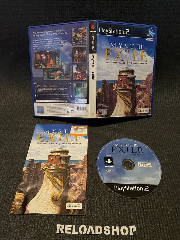 Myst III Exile PS2 (käytetty) CiB
