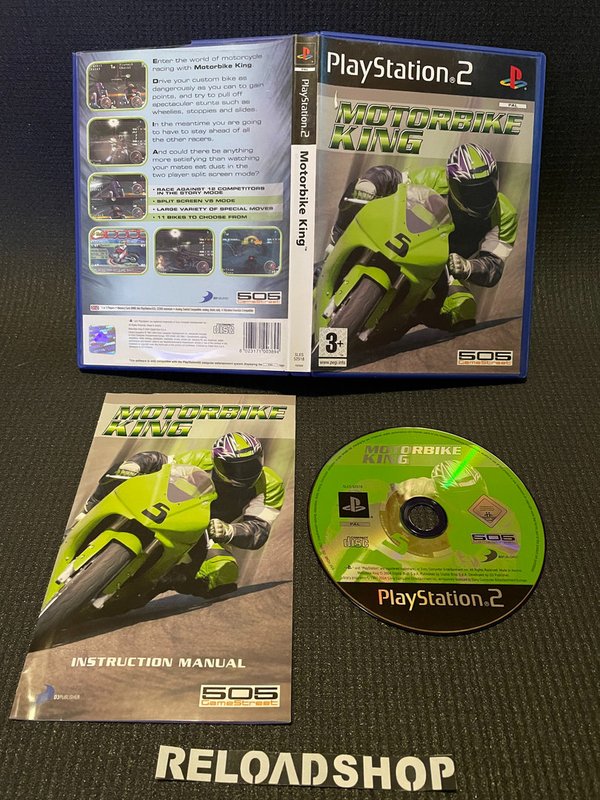 Motorbike King PS2 (käytetty) CiB