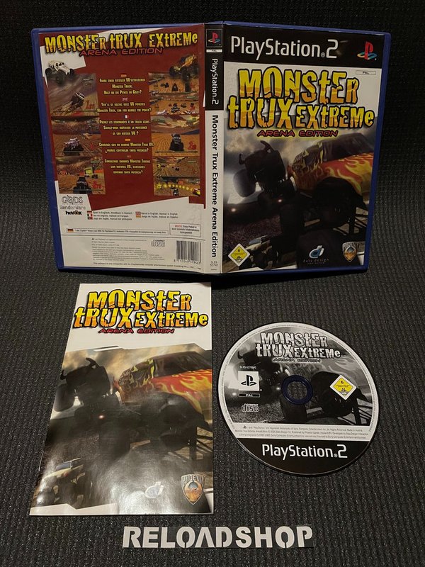 Monster Trux Extreme Arena Edition PS2 (käytetty) CiB