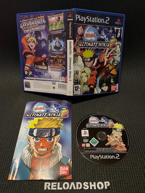 Naruto Ultimate Ninja 2 PS2 (käytetty) CiB