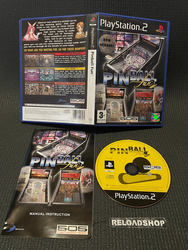 Pinball Fun PS2 (käytetty) CiB