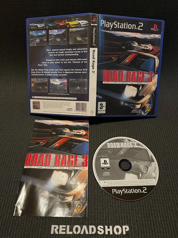 Road Rage 3 PS2 (käytetty) CiB