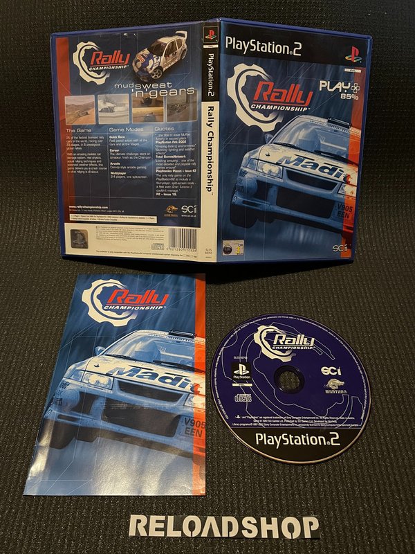 Rally Championship PS2 (käytetty) CiB