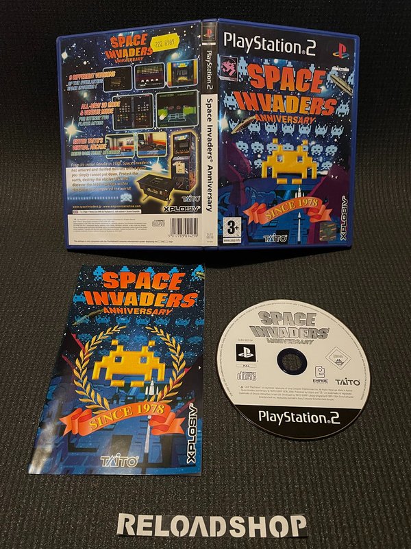 Space Invaders Anniversary PS2 (käytetty) CiB