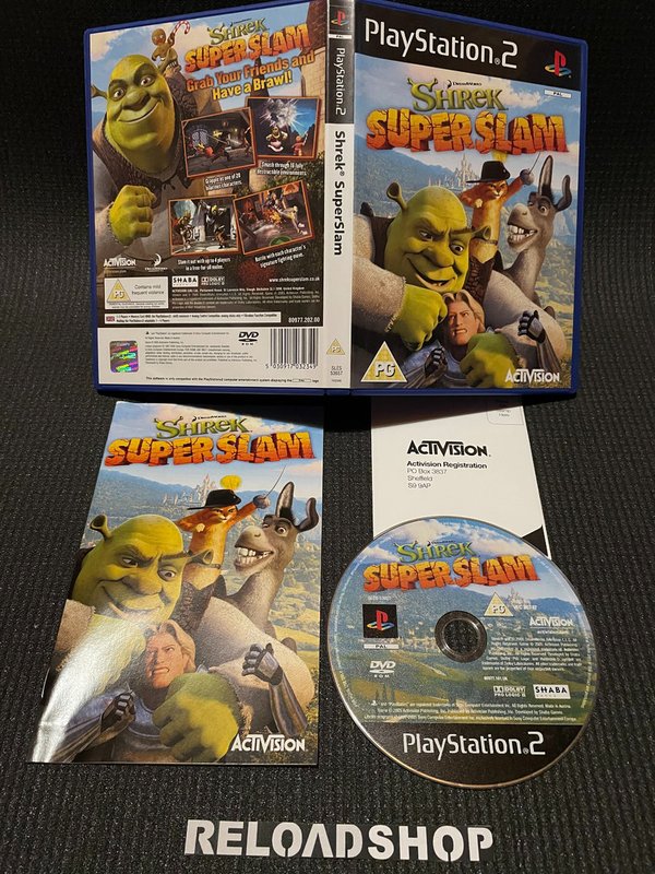 Shrek SuperSlam PS2 (käytetty) CiB