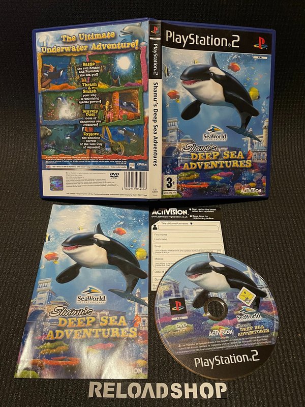 Shamu's Deep Sea Adventures PS2 (käytetty) CiB
