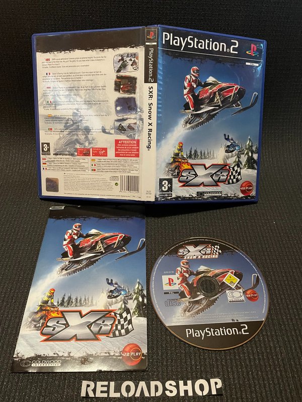 SXR Snow X Racing PS2 (käytetty) CiB