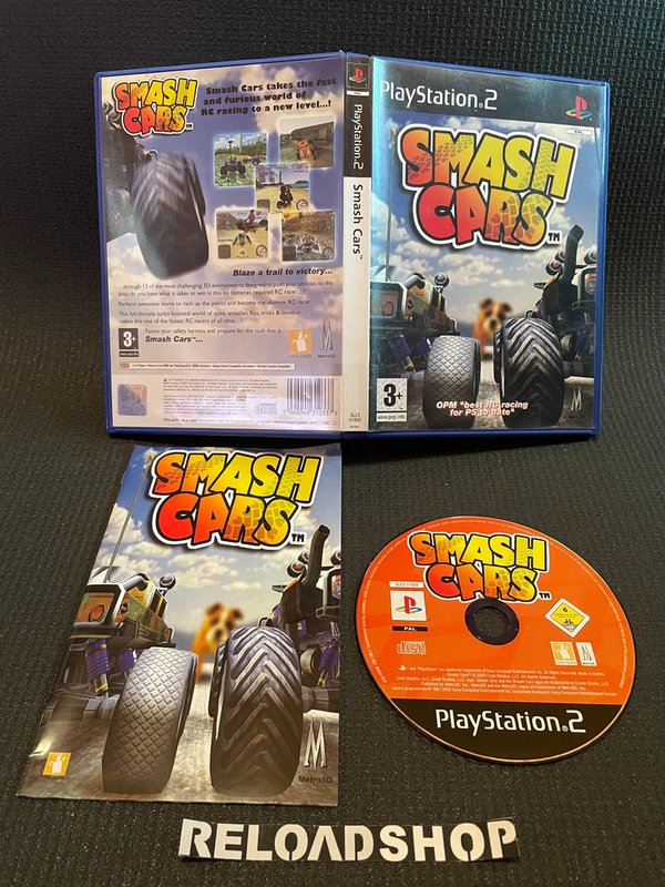 Smash Cars PS2 (käytetty) CiB