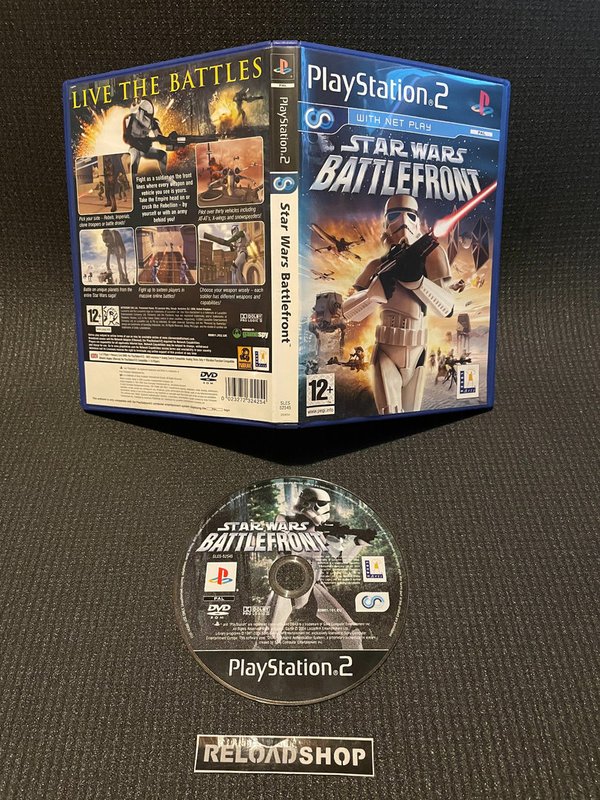 Star Wars Battlefront PS2 (käytetty)