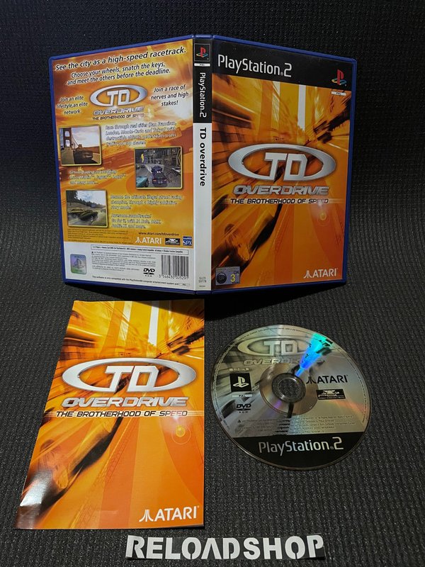 TD overdrive PS2 (käytetty) CiB