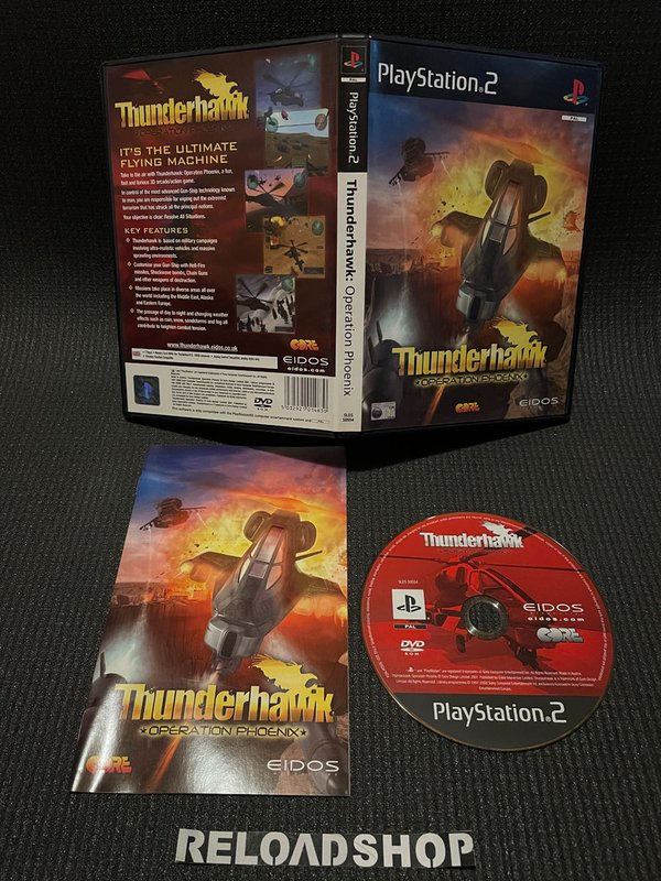 Thunderhawk - Operation Phoenix PS2 (käytetty) CiB