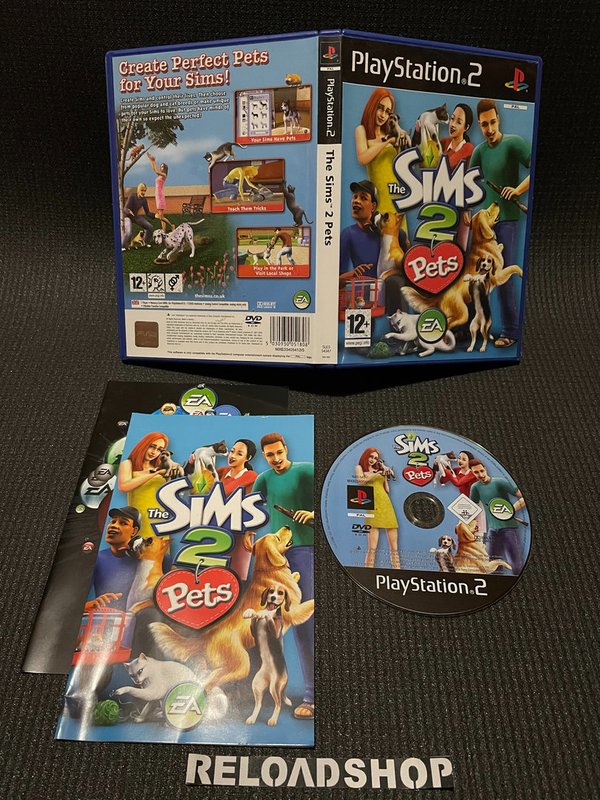 The Sims 2 Pets PS2 (käytetty) CiB