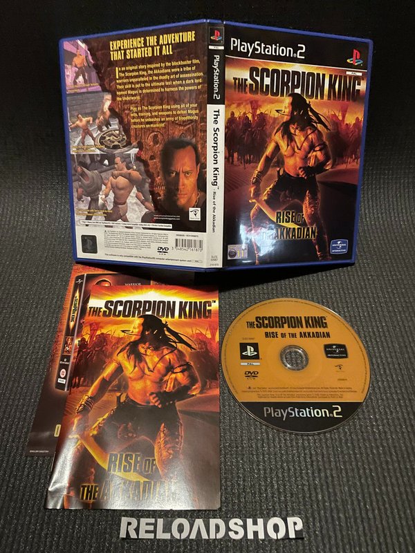 The Scorpion King Rise Of The Akkadian PS2 (käytetty) CiB