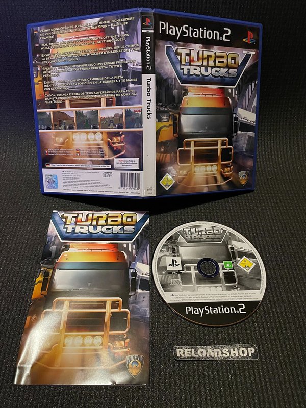 Turbo Trucks PS2 (käytetty) CiB