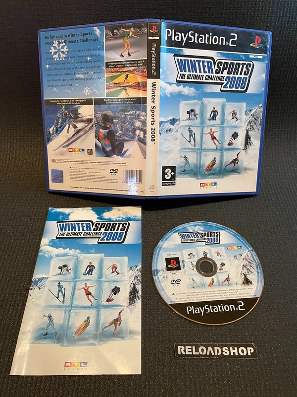 Winter Sports 2008 PS2 (käytetty) CiB