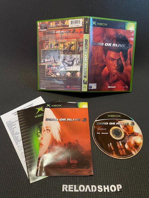 Dead or Alive 3 Xbox (käytetty) CiB