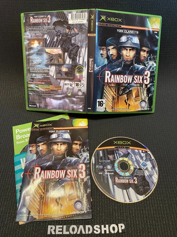 Tom Clancy's Rainbow Six 3 Xbox (käytetty)