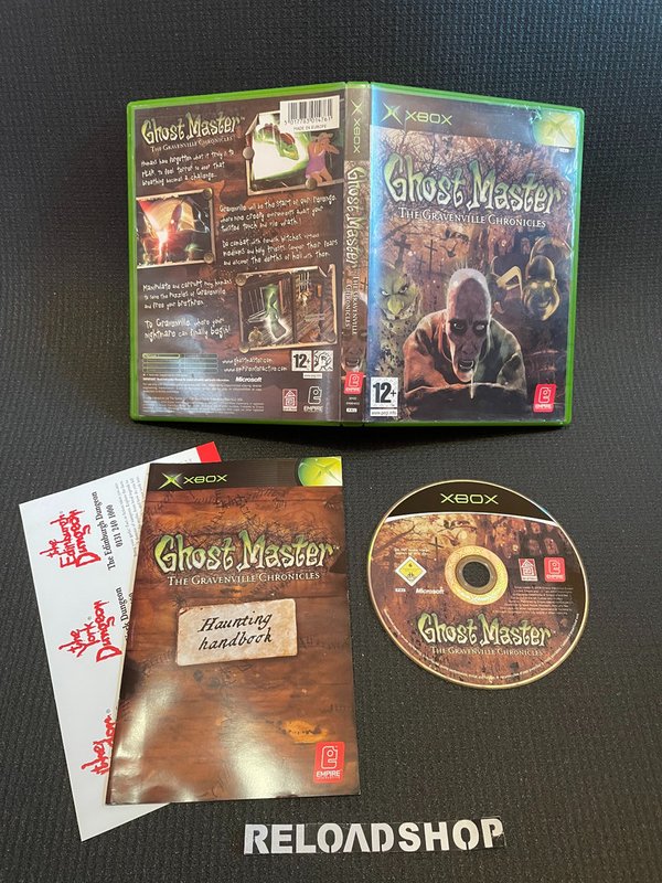 Ghost Master The Gravenville Chronicles Xbox (käytetty) CiB