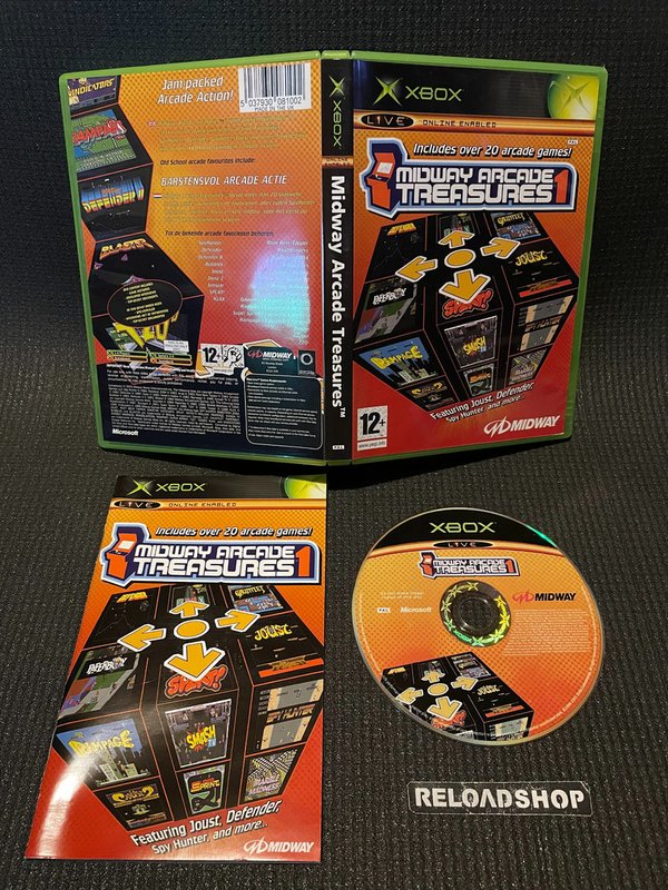 Midway Arcade Treasures Xbox (käytetty) CiB