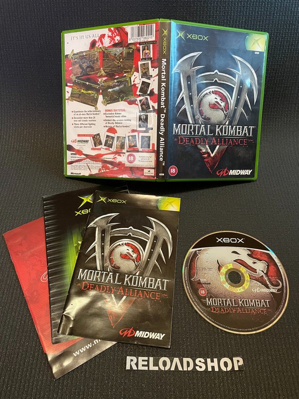 Mortal Kombat Deadly Alliance Xbox (käytetty) CiB
