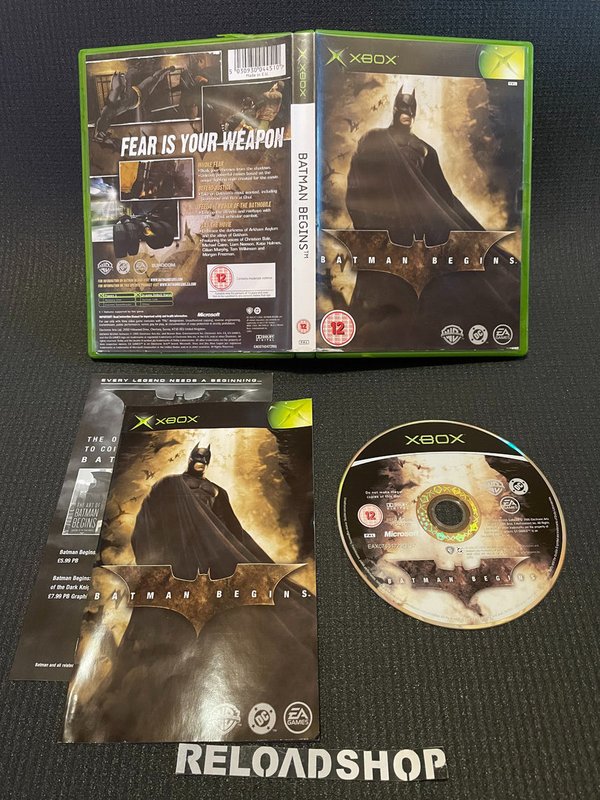 Batman Begins Xbox (käytetty) CIB