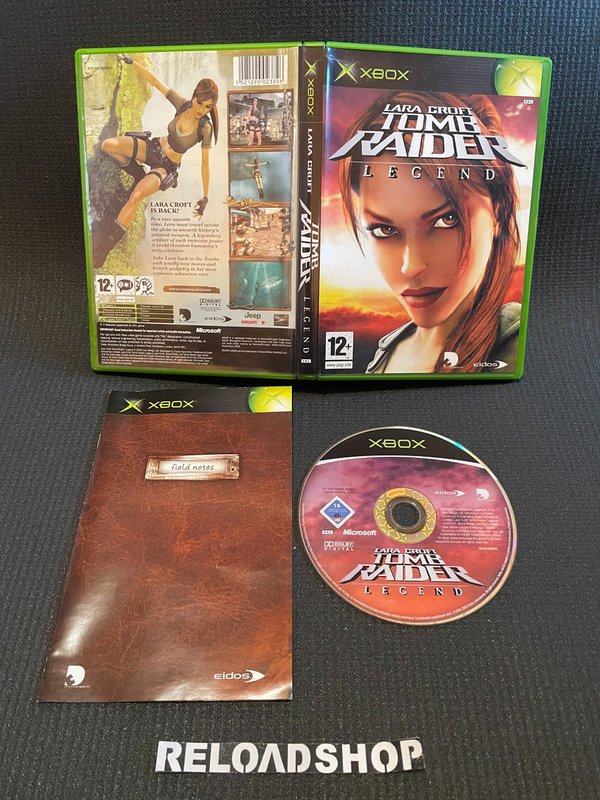 Lara Croft Tomb Raider Legend Xbox (käytetty) CiB