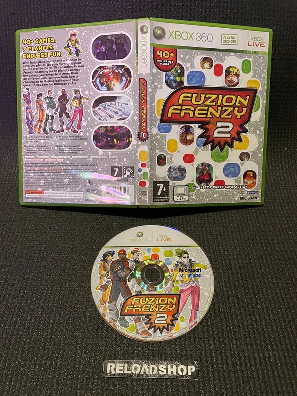 Fuzion Frenzy 2 Xbox 360 (käytetty)