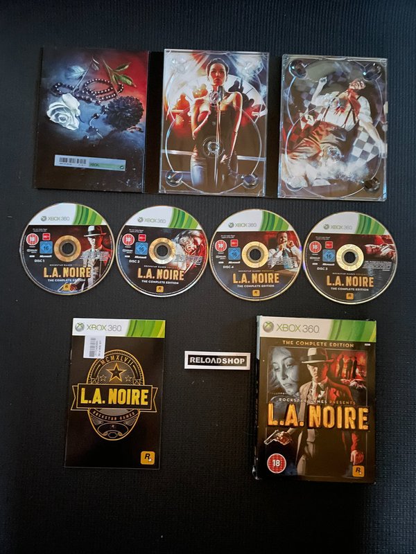 L.A. Noire The Complete Edition Xbox 360 (käytetty)