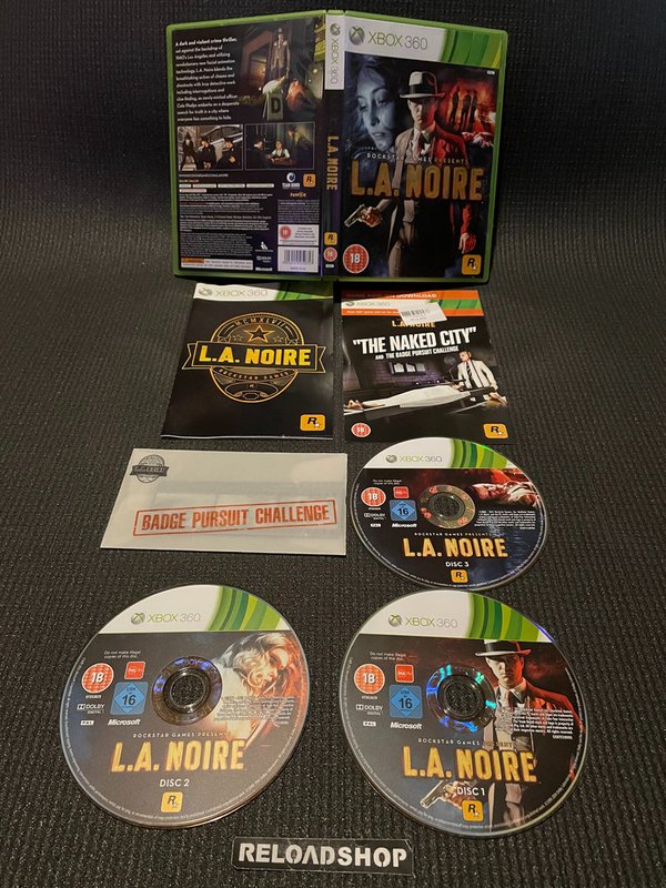 L.A. Noire Xbox 360 (käytetty) CiB