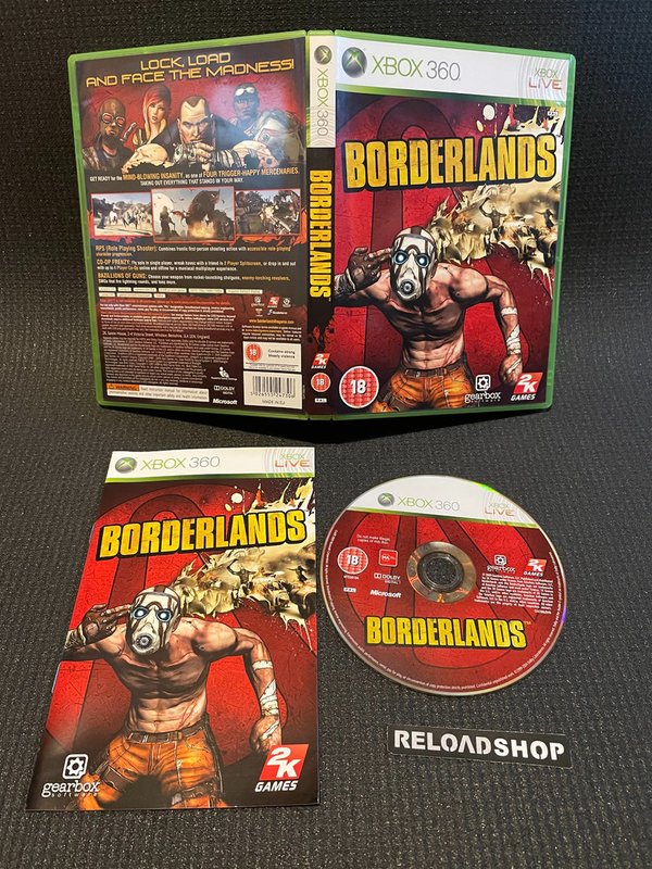 Borderlands Xbox 360 (käytetty) CiB