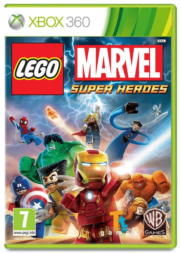 LEGO Marvel Super Heroes Xbox 360 (käytetty) CiB