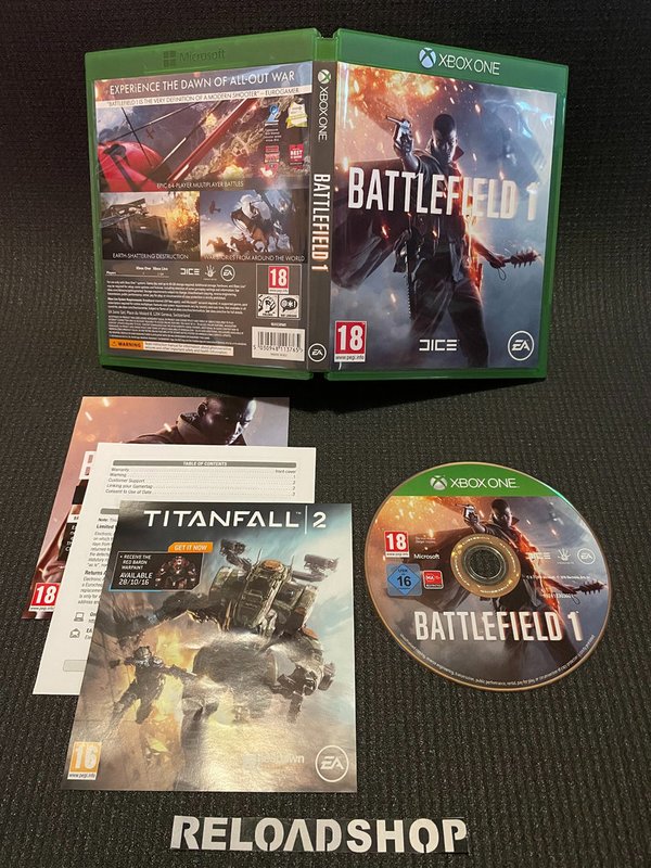 Battlefield 1 Xbox One (käytetty)