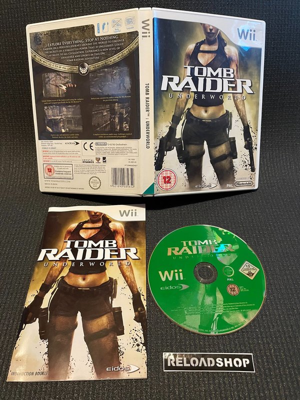 Tomb Raider Underworld Wii (käytetty) CiB