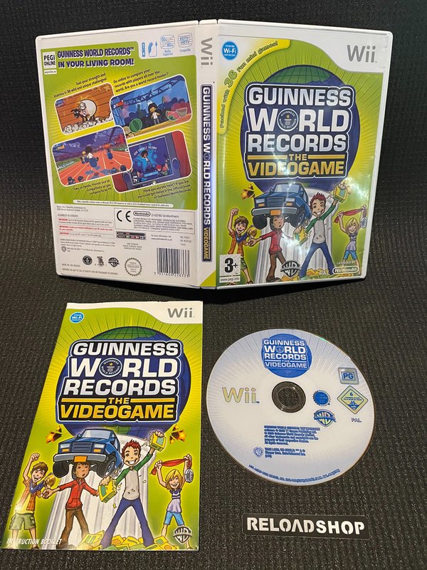 Guinness World Records The Videogame - Nordic Wii (käytetty) CiB