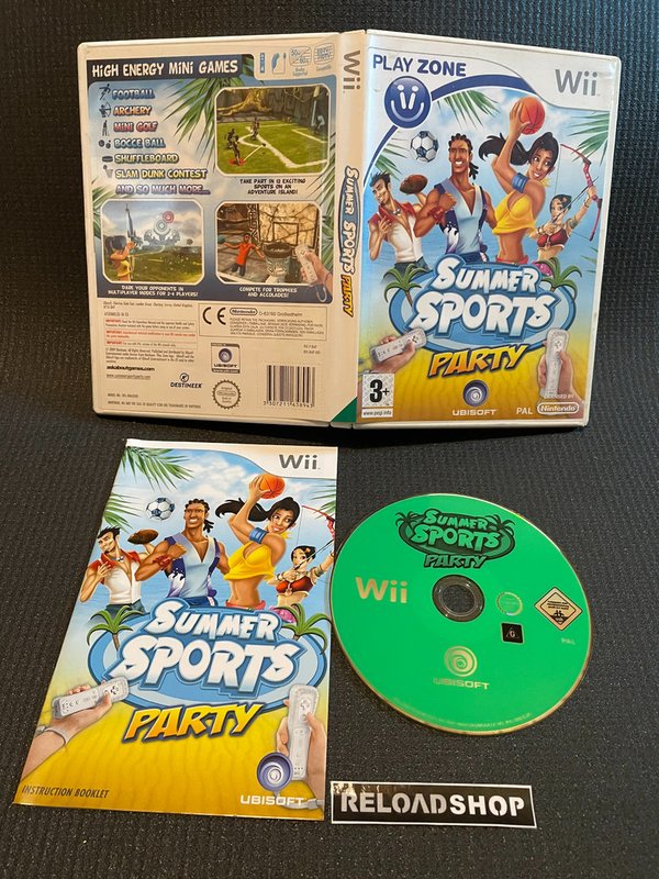 Summer Sports Party Wii (käytetty) CiB