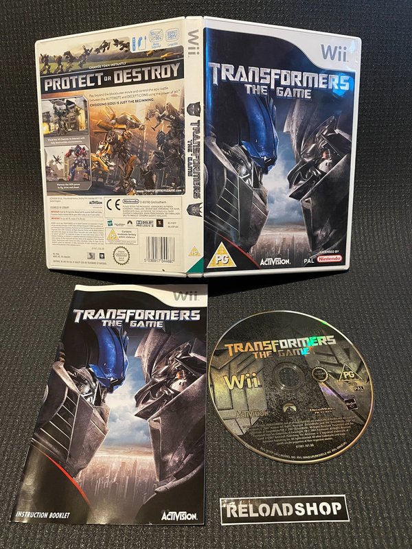 Transformers The Game Wii (käytetty) CiB