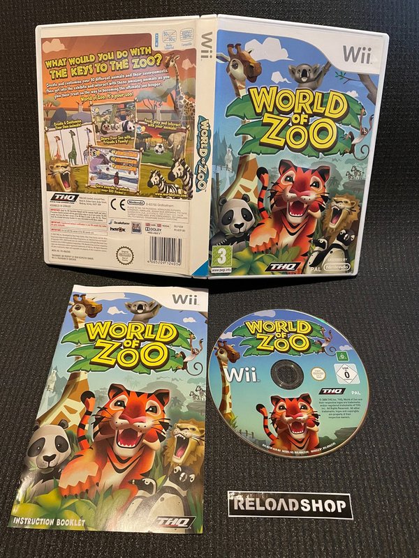 World of Zoo Wii (käytetty) CiB