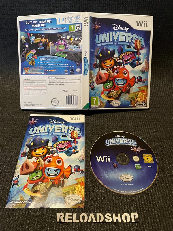 Disney Universe Wii (käytetty) CiB