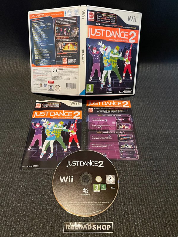 Just Dance 2 Wii (käytetty) CiB