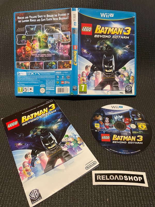 LEGO Batman 3 Beyond Gotham Wii U (käytetty)