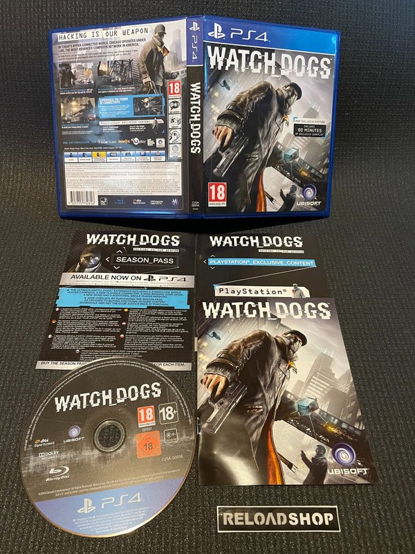 Watch Dogs PS4 (käytetty) CIB
