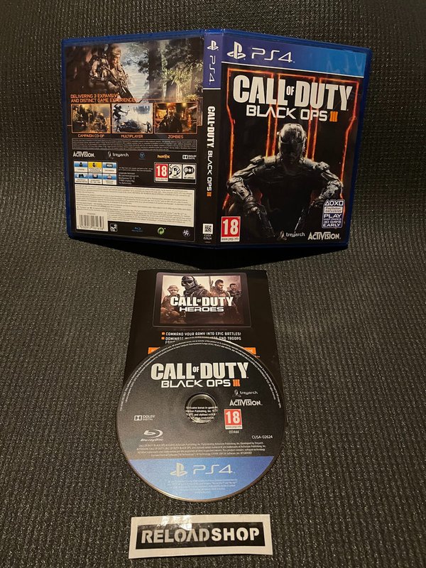 Call of Duty Black Ops III PS4 (käytetty) CiB