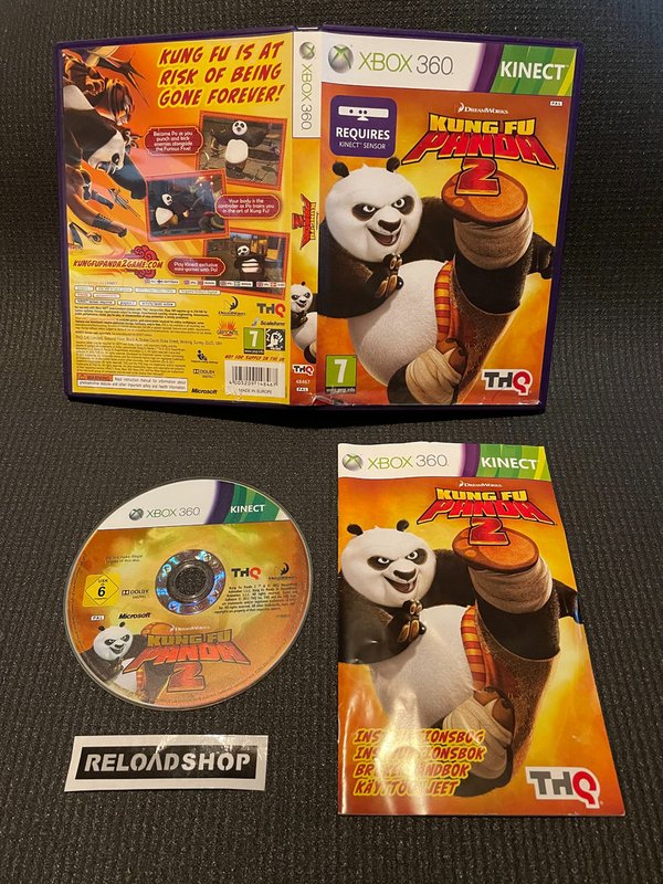 Kung Fu Panda 2 - Nordic Xbox 360 (käytetty) CiB