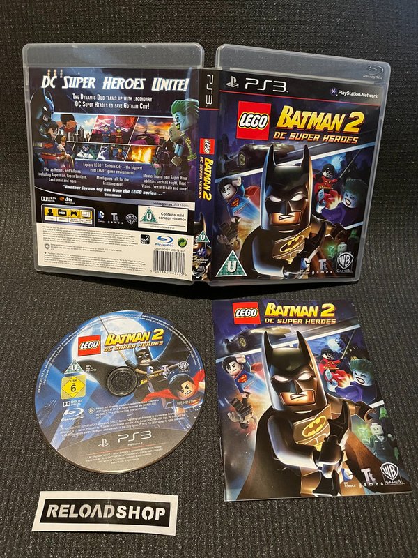 LEGO Batman 2 DC Superheroes PS3 (käytetty) CiB